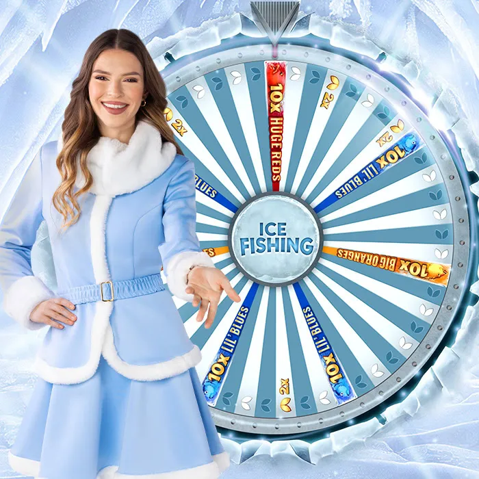 Ice fishing promo
